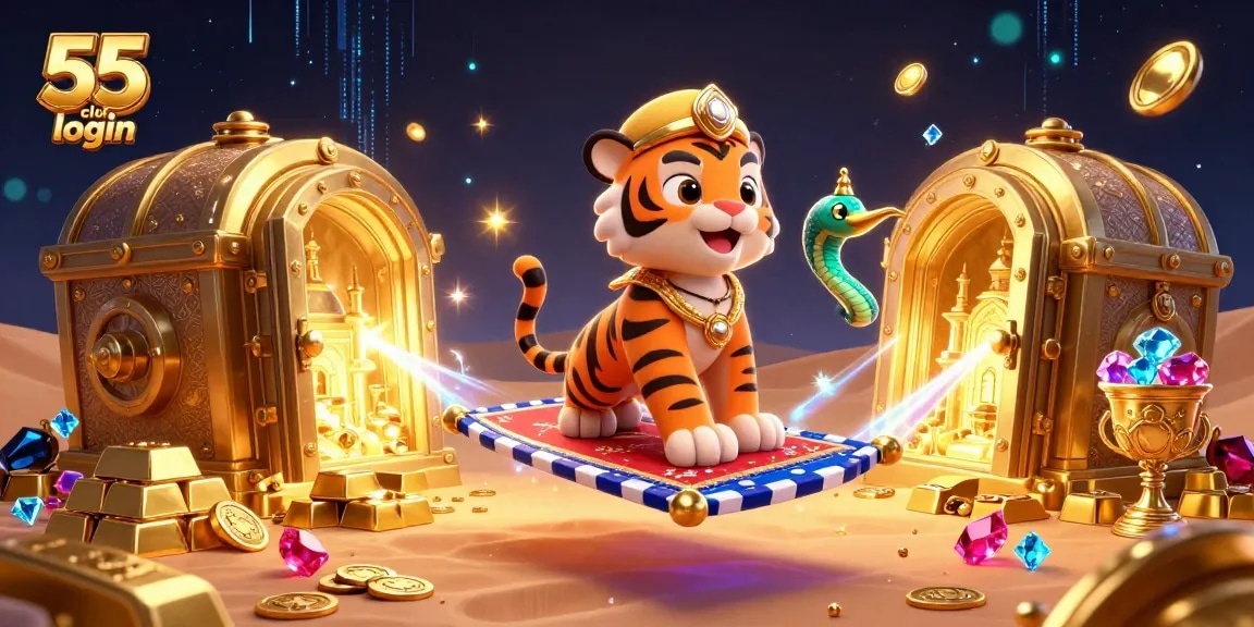 Experience thrilling gameplay at 55 club login with dazzling casino elements and rich treasure.