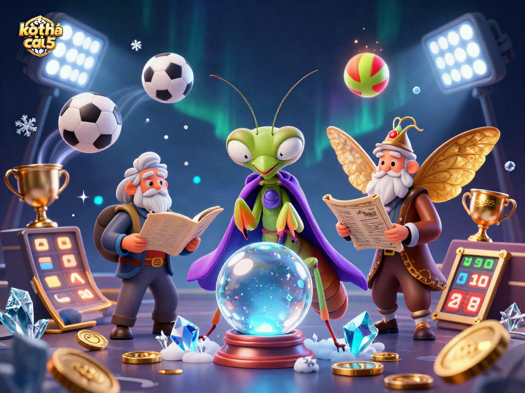 Bet on kèo nhà cái 5 with dynamic sports elements and mystical fortune tellers enhancing your betting experience.