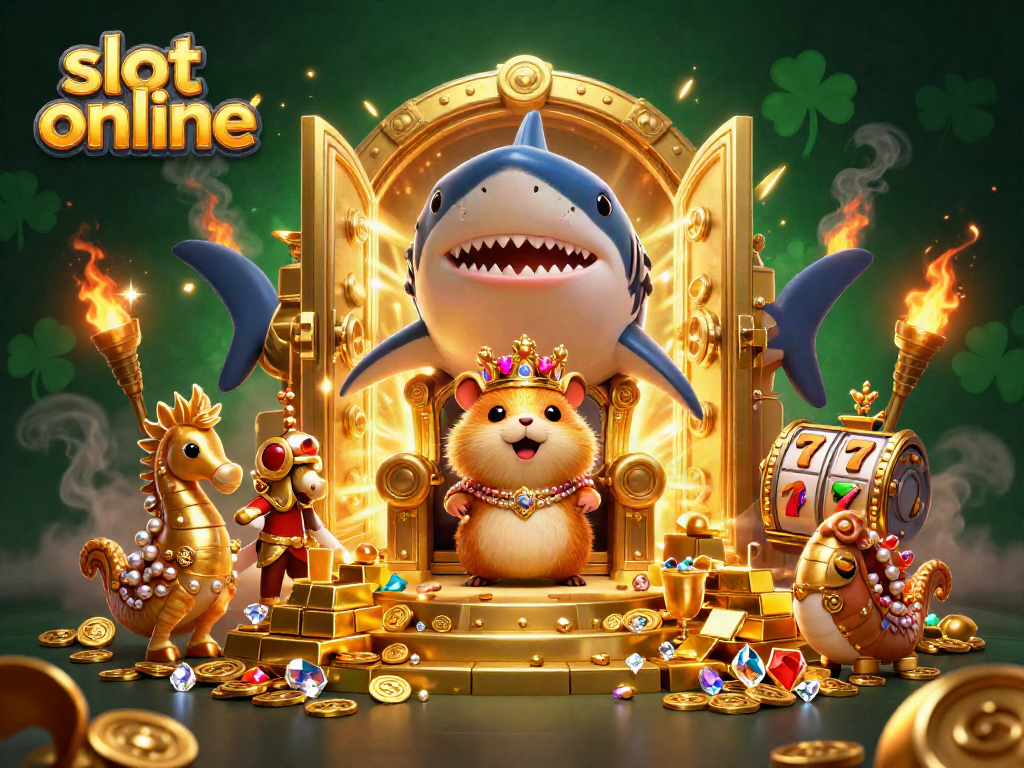 Join the fun and spin to win with slot online as you discover vibrant 3D treasure-filled adventures.