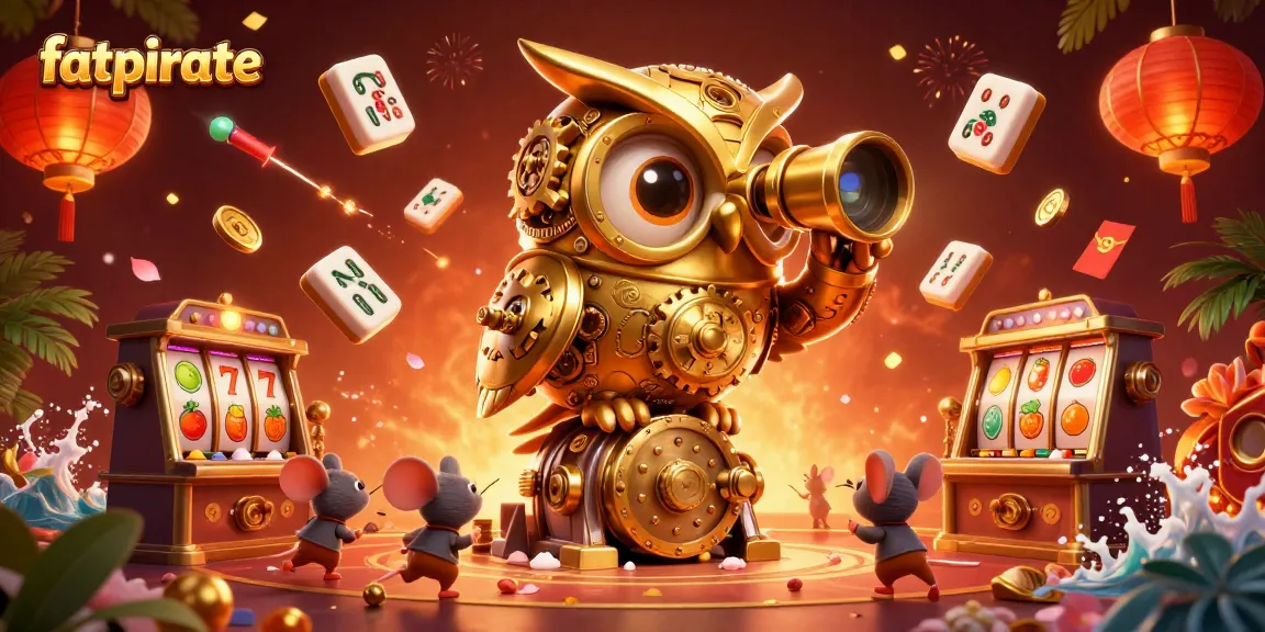 Engage with the fatpirate experience in this dynamic casino scene, filled with animated characters and vibrant game elements.