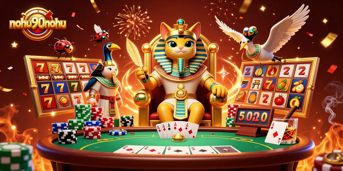 Engage in exciting adventures at nohu90nohu's slots with captivating jackpots and vibrant 3D themes.