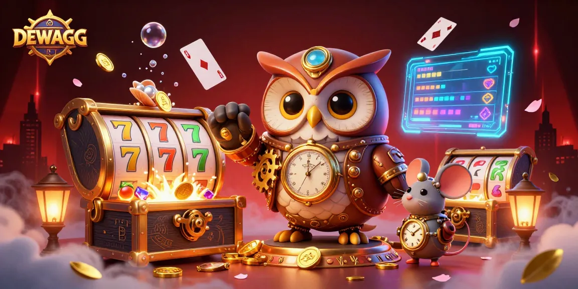 Experience winning strategies at DEWAGG with a vibrant casino scene featuring dynamic elements