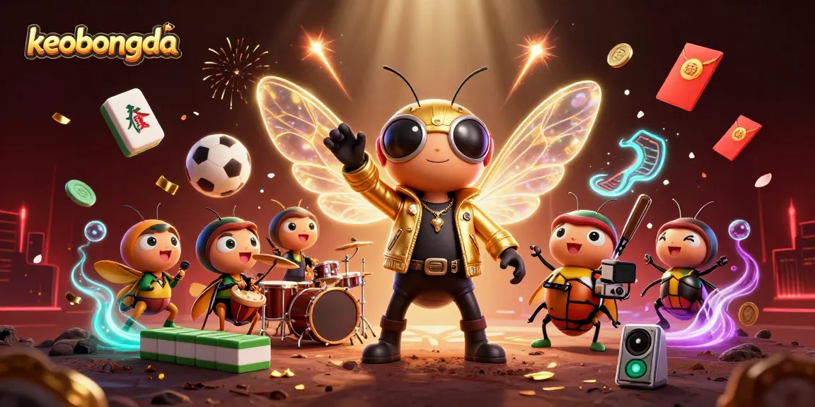 Experience winning strategies with keobongda as the cicada rock star emerges in a vibrant casino scene.