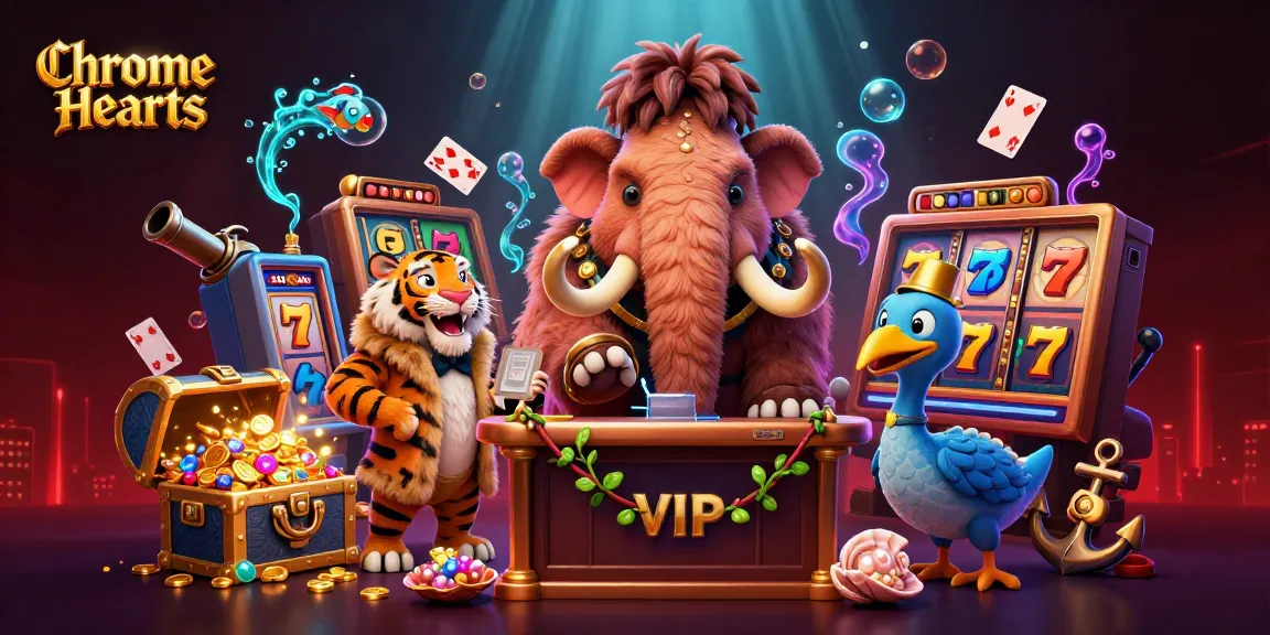 Chrome Hearts invites thrill-seekers to experience a captivating casino adventure.