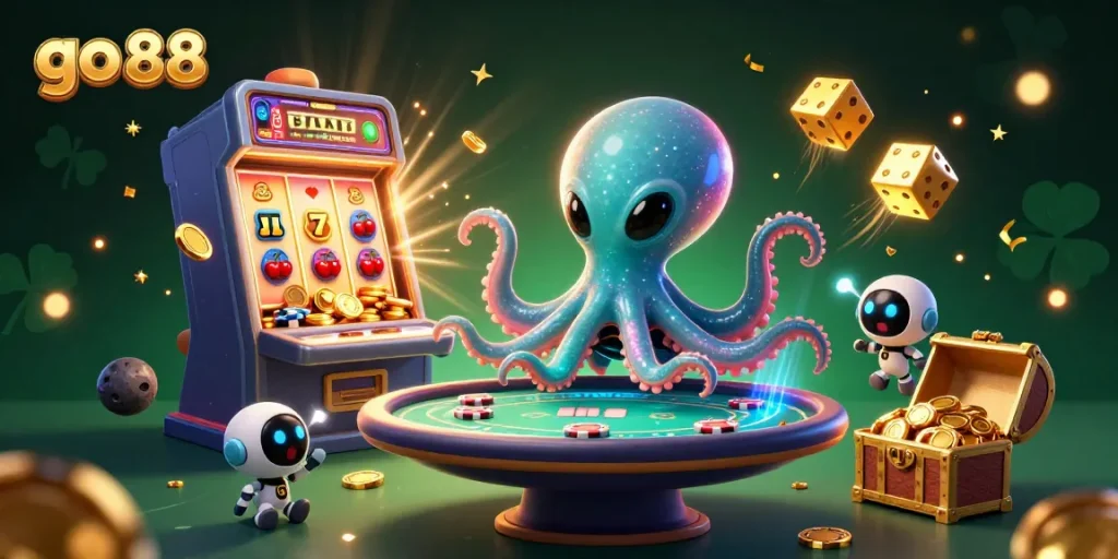 Experience dynamic casino thrills with go 88’s colorful slot machines and gaming excitement.