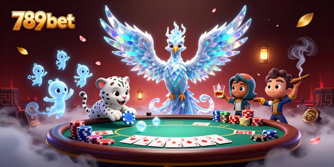 Experience the thrill of playing with 789 bet in a stunning animated casino world filled with vibrant characters and elements.