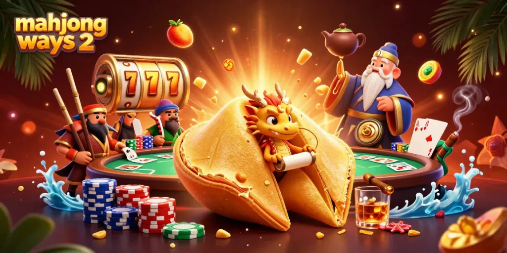 Experience the excitement of Mahjong Ways 2 with vibrant slot reels and golden fortunes.